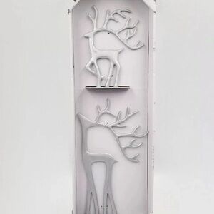 Aldi Merry Moments Dramatic Silver Reindeer